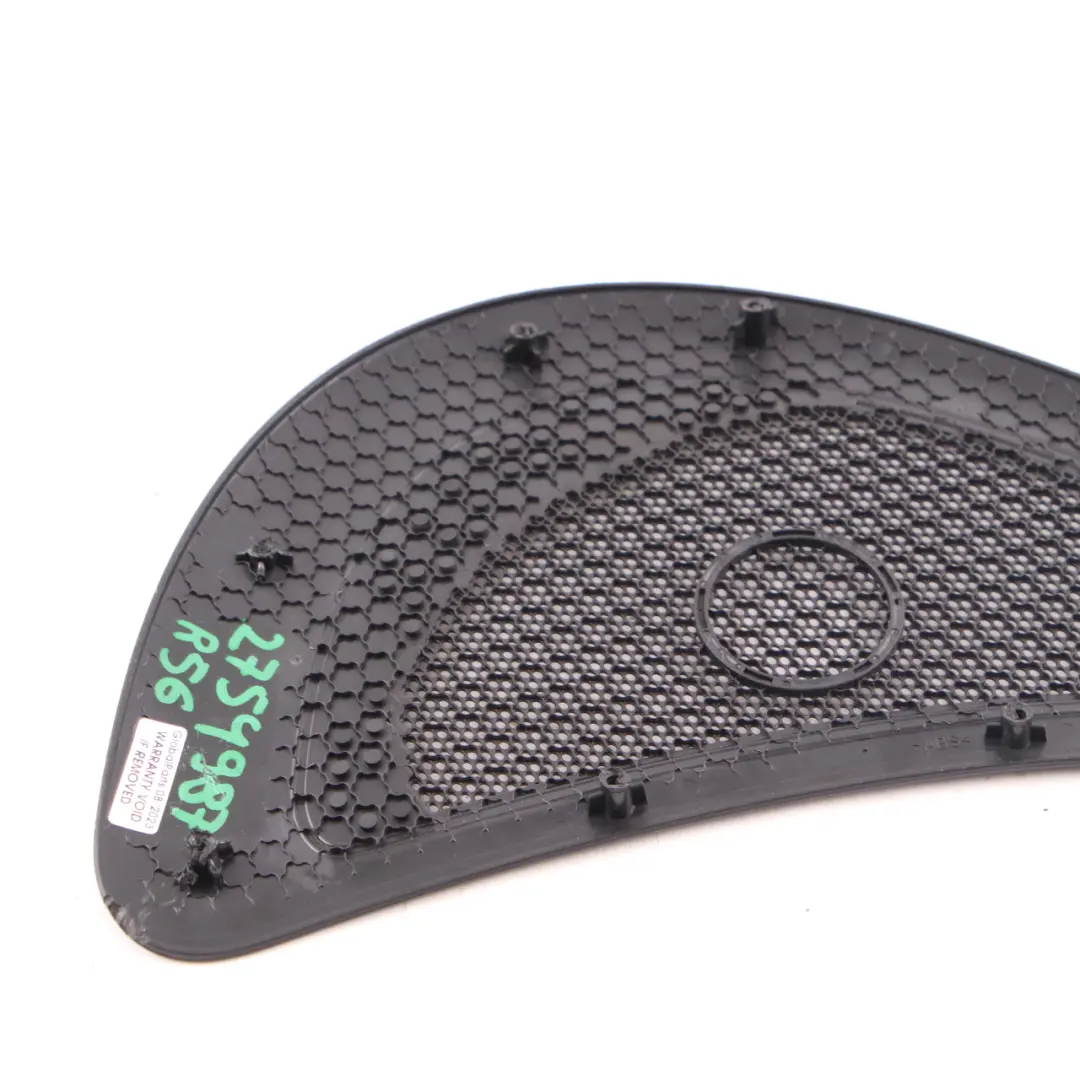 Mini R56 Rear Left N/S Loudspeaker Cover Trim Panel Side Panel Black - SKU 2754987 - Part number 2754987