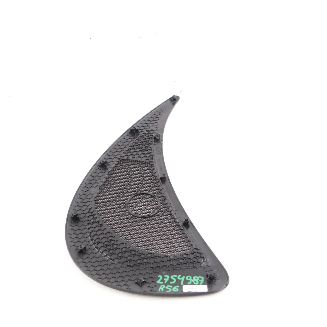 Left N/S Loudspeaker Cover Trim Panel Side Panel Black to Mini R56 Rear with Part number 2754987 Mini R56 Rear Left N/S Loudspeaker Cover Trim Panel Side Panel Black - SKU 2754987 - Part number 2754987