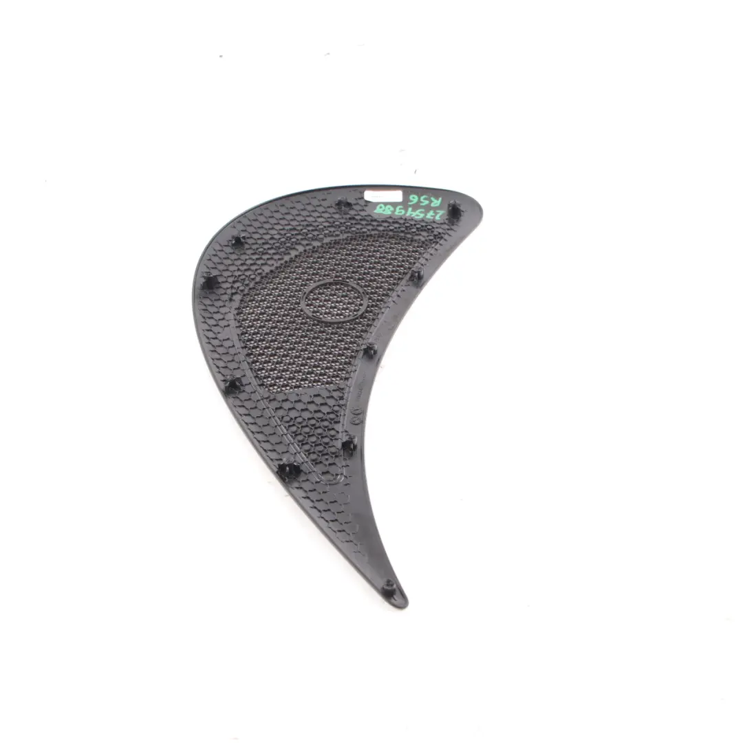 Speaker Cover Grille Rear Right O/S Quarter Loudspeaker Trim to Mini R56 with Part number 2754988 Mini R56 Speaker Cover Grille Rear Right O/S Quarter Loudspeaker Trim - SKU 2754988 - Part number 2754988
