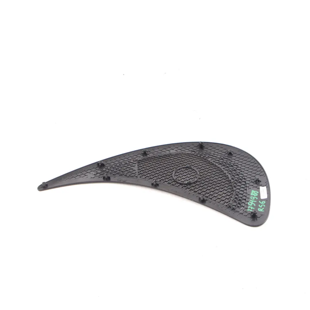 Speaker Cover Grille Rear Right O/S Quarter Loudspeaker Trim to Mini R56 with Part number 2754988 Mini R56 Speaker Cover Grille Rear Right O/S Quarter Loudspeaker Trim - SKU 2754988 - Part number 2754988