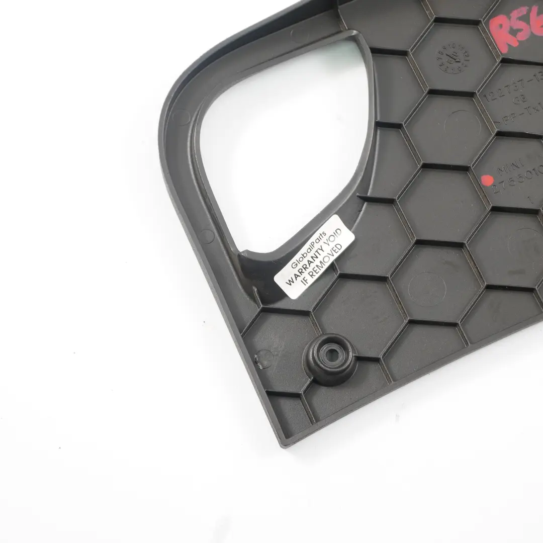 Consola central derecha Cubierta del panel para Mini Cooper One R53 R56 R57 R60 con número de pieza 2755010 Mini Cooper One R53 R56 R57 R60 Consola central derecha Cubierta del panel - SKU 2755010 - Número de pieza 2755010