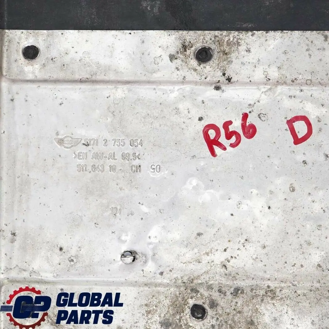 Underbody Shield Panel Underbonnet Screen to Mini Cooper One D R55 R56 Engine with Part number 2755054 Mini Cooper One D R55 R56 Engine Underbody Shield Panel Underbonnet Screen - SKU 2755054 - Part number 2755054