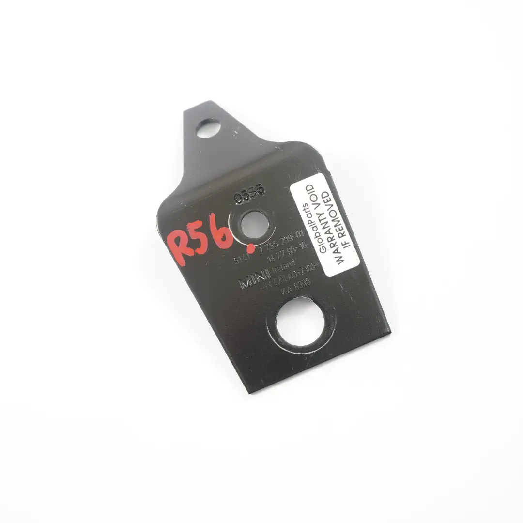 Support de profilé alu pour MINI Cooper One R55 R56 R57 à propos du numéro de pièce 2755299 MINI Cooper One R55 R56 R57 Support de profilé alu - SKU 2755299 - Numéro de pièce 2755299