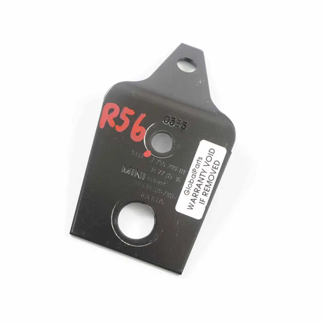 MINI Cooper One R55 R56 R57 Estribos Puerta Delantera Listón Canto Aluminio - SKU 2755299 - Número de pieza 2755299