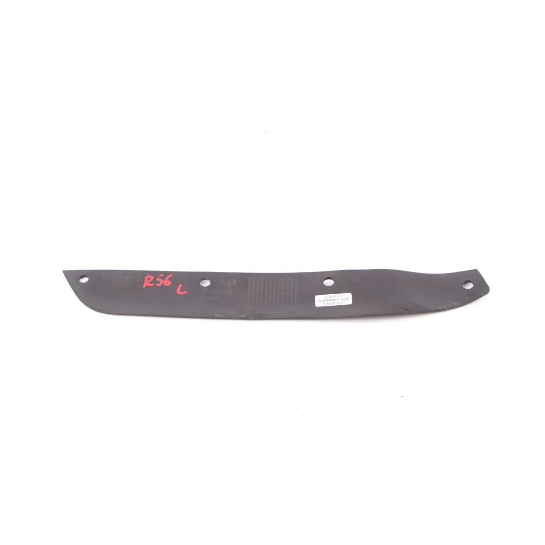 Mini R55 R56 Labbro deflettore sinistro paraurti anteriore Nero - SKU 2755333 - Numero di parte 2755333