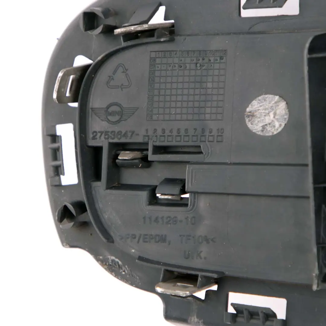 Mini R56 Embellecedor Parachoques Delantero Rejilla Parrilla Inferior Cromado - SKU 2755463 - Número de pieza 2755463
