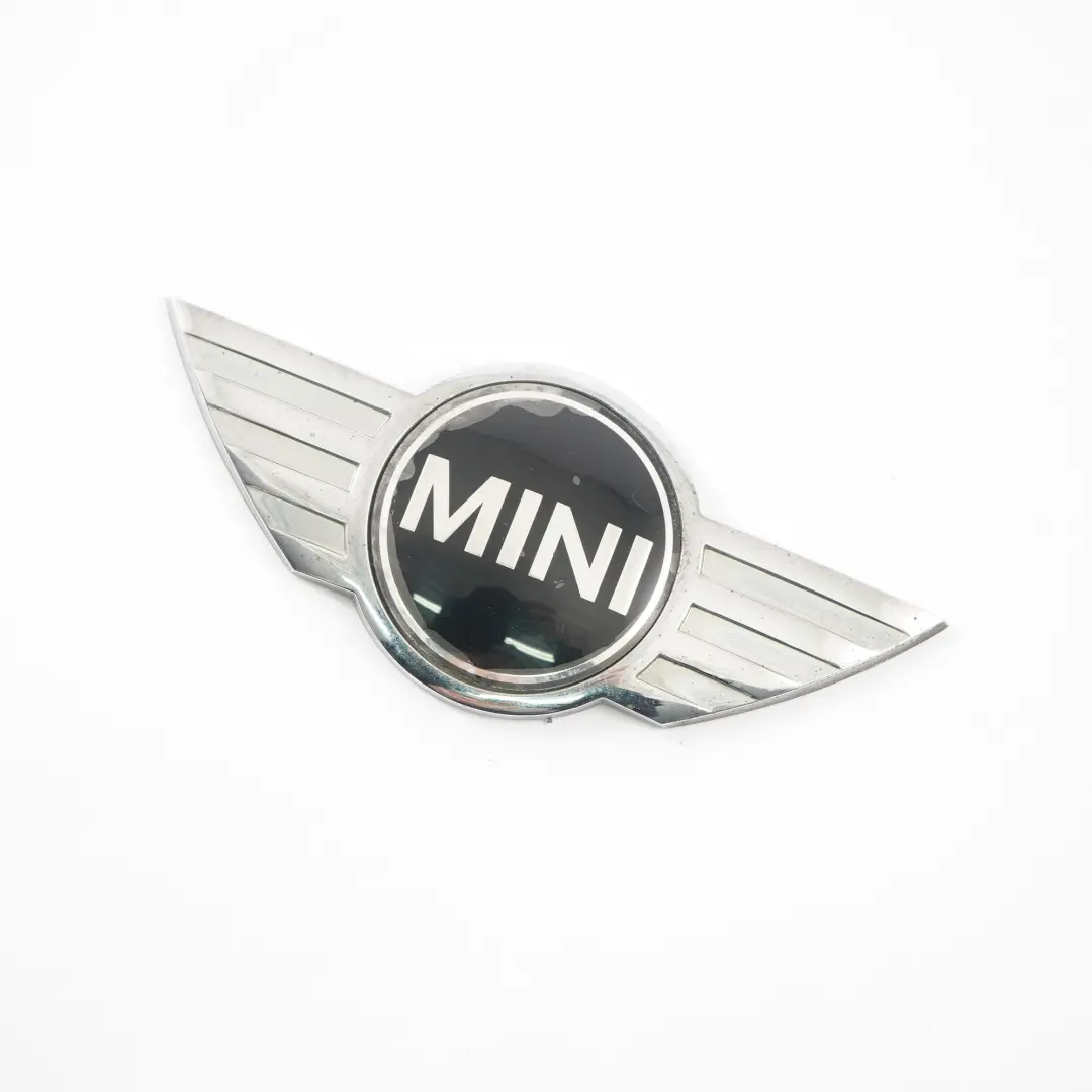  Trunk Lid Emblem MINI R55 Clubman Rear Badge Logo Chrome - SKU 2755602-1 - Part number 2755602