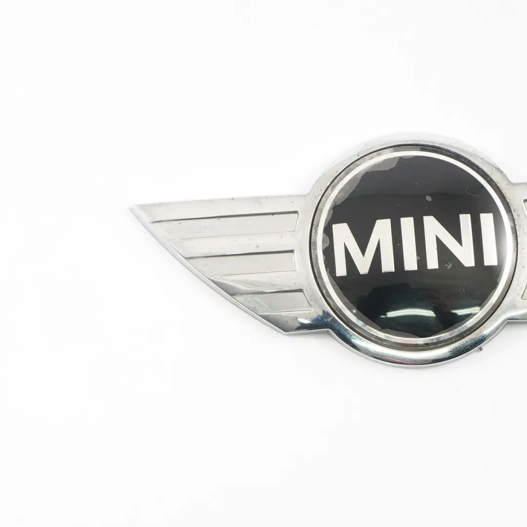  Trunk Lid Emblem MINI R55 Clubman Rear Badge Logo Chrome - SKU 2755602-1 - Part number 2755602