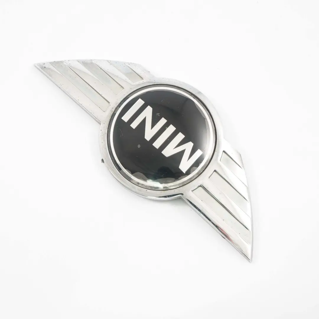  Trunk Lid Emblem MINI R55 Clubman Rear Badge Logo Chrome - SKU 2755602-1 - Part number 2755602