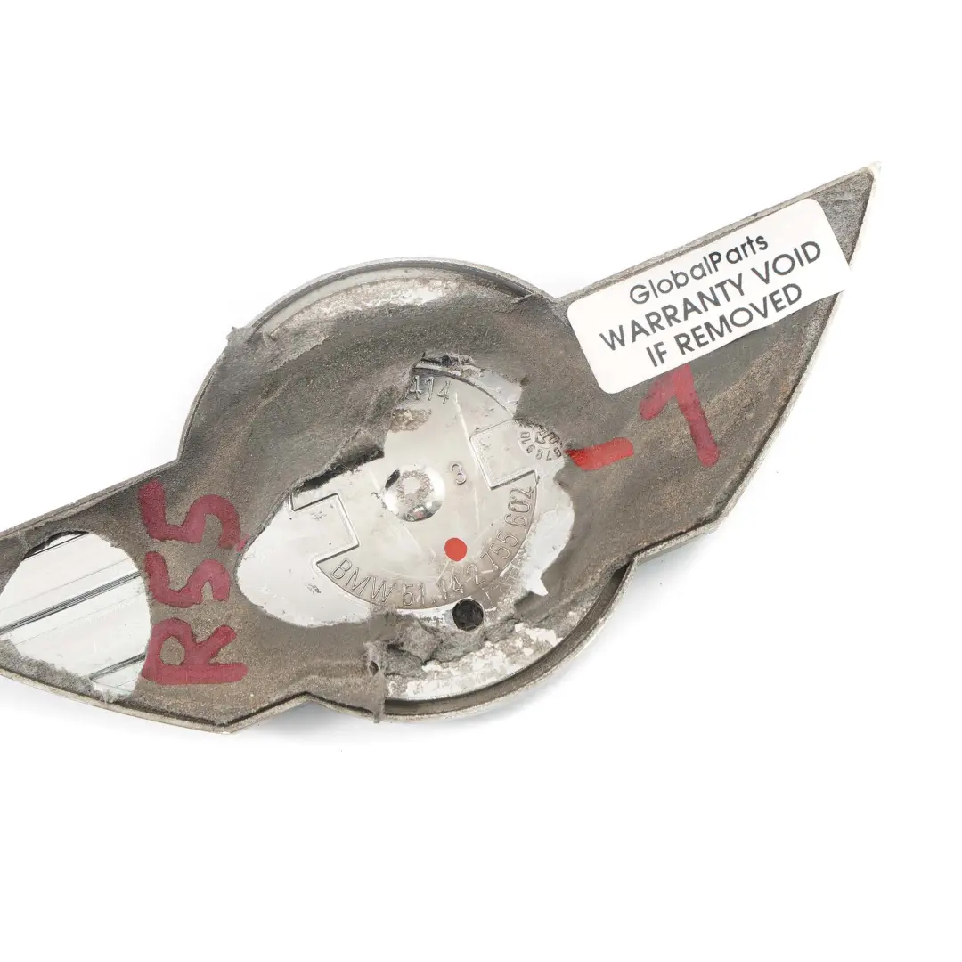 MINI Clubman R55 Emblem Hinten Kofferraumdeckel Kofferraum Logo Chrome - SKU 2755602-1 - Teilenummer 2755602