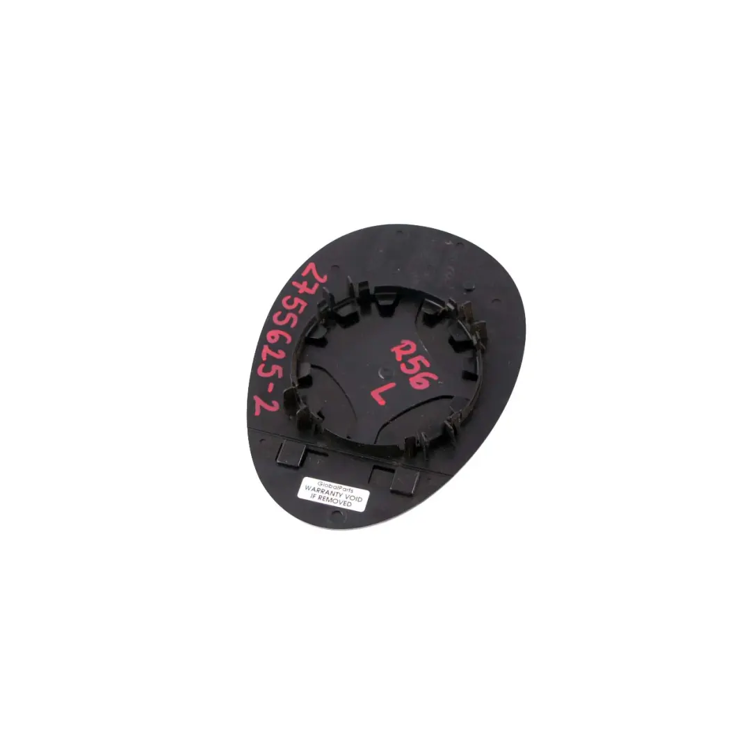 Szkło Wkład Lusterka Lewe do Mini R55 R56 R57 o numerze 2755625 Mini R55 R56 R57 Szkło Wkład Lusterka Lewe - SKU 2755625-2 - Numer Części 2755625