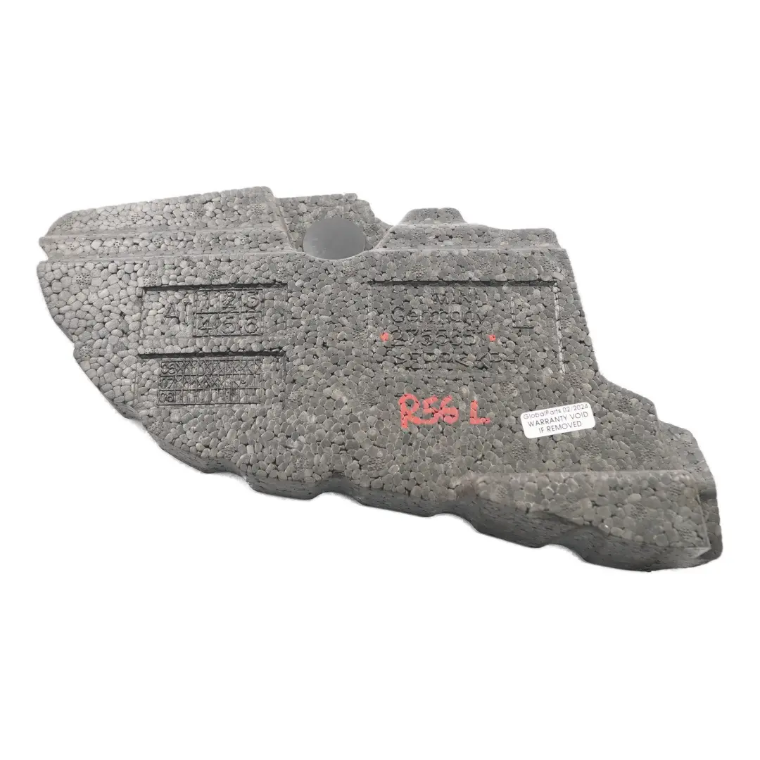 Door Foam Mini R55 R56 R57 Insulation Insert Front Left N/S Cover to with Part number 2755651 Door Foam Mini R55 R56 R57 Insulation Insert Front Left N/S Cover - SKU 2755651 - Part number 2755651