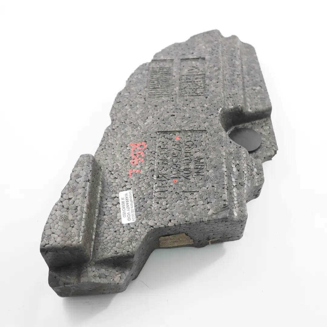 Mousse de porte Mini R55 R56 R57 Insert d'isolation avant gauche pour à propos du numéro de pièce 2755651 Mousse de porte Mini R55 R56 R57 Insert d'isolation avant gauche - SKU 2755651 - Numéro de pièce 2755651