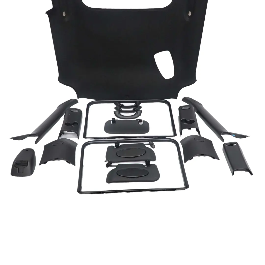 Roof Lining Roofliner Slide / Tilt Sunroof Carbon Black Complete to Mini R55 with Part number 2755919 Mini R55 Roof Lining Roofliner Slide / Tilt Sunroof Carbon Black Complete - SKU 2755919-1 - Part number 2755919