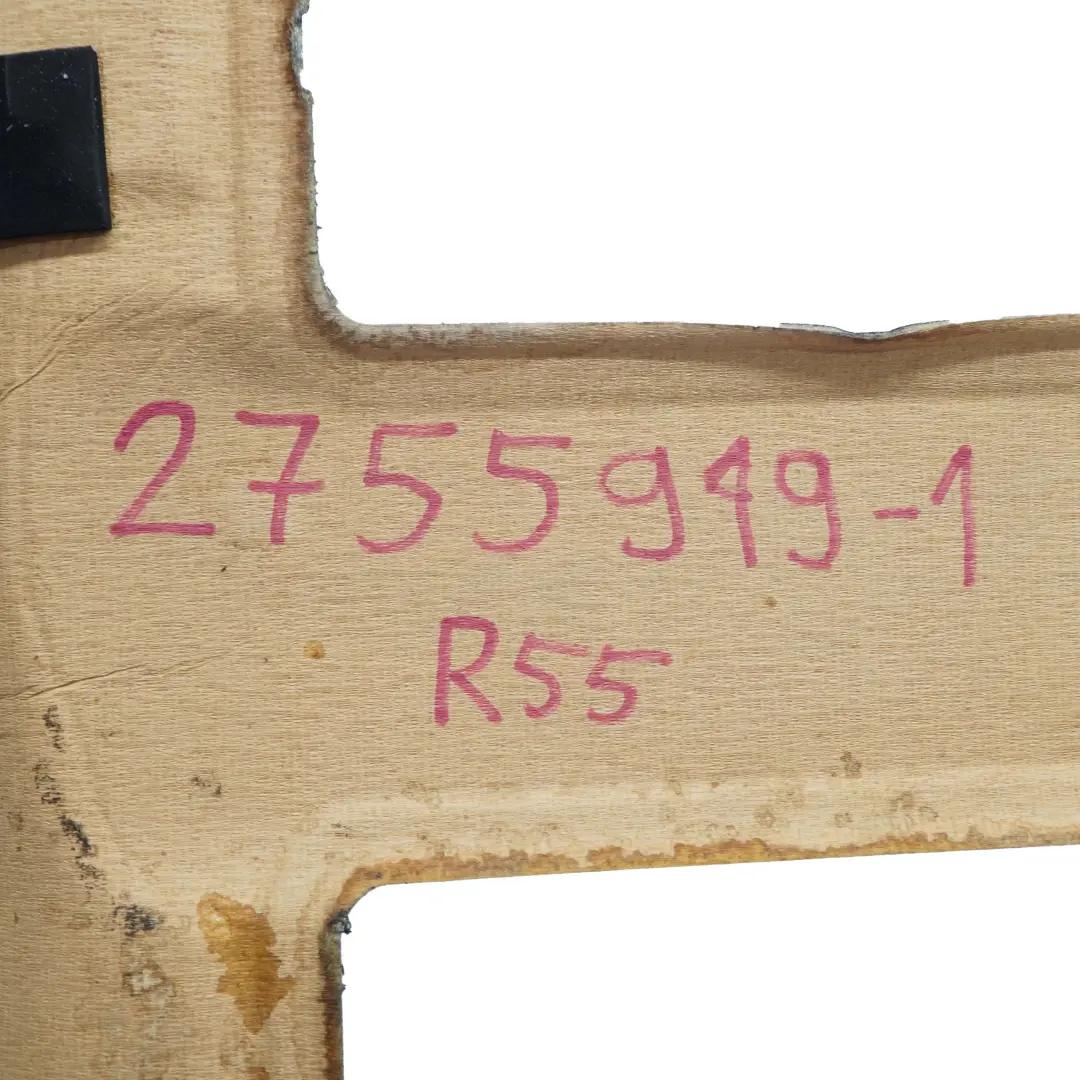 Roof Lining Roofliner Slide / Tilt Sunroof Carbon Black Complete to Mini R55 with Part number 2755919 Mini R55 Roof Lining Roofliner Slide / Tilt Sunroof Carbon Black Complete - SKU 2755919-1 - Part number 2755919