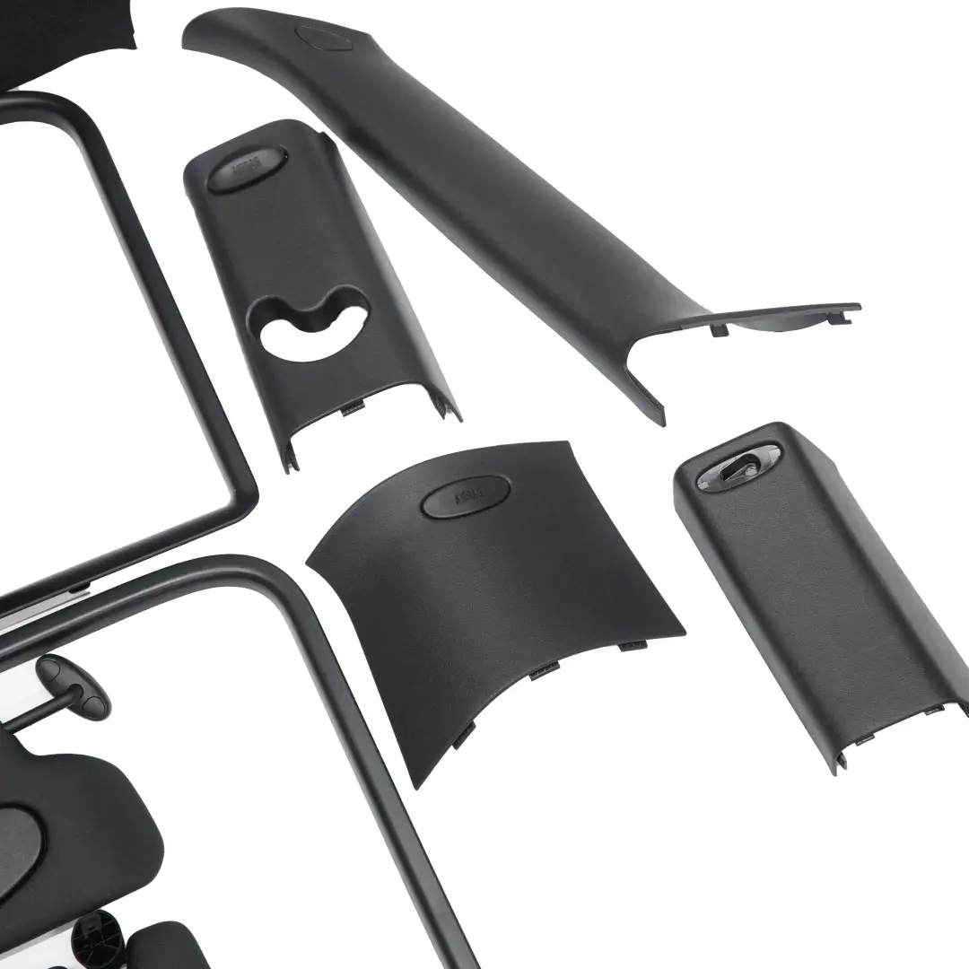 Roof Lining Roofliner Slide / Tilt Sunroof Carbon Black Complete to Mini R55 with Part number 2755919 Mini R55 Roof Lining Roofliner Slide / Tilt Sunroof Carbon Black Complete - SKU 2755919-1 - Part number 2755919