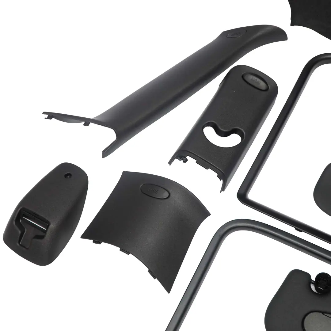 Roof Lining Roofliner Slide / Tilt Sunroof Carbon Black Complete to Mini R55 with Part number 2755919 Mini R55 Roof Lining Roofliner Slide / Tilt Sunroof Carbon Black Complete - SKU 2755919-1 - Part number 2755919