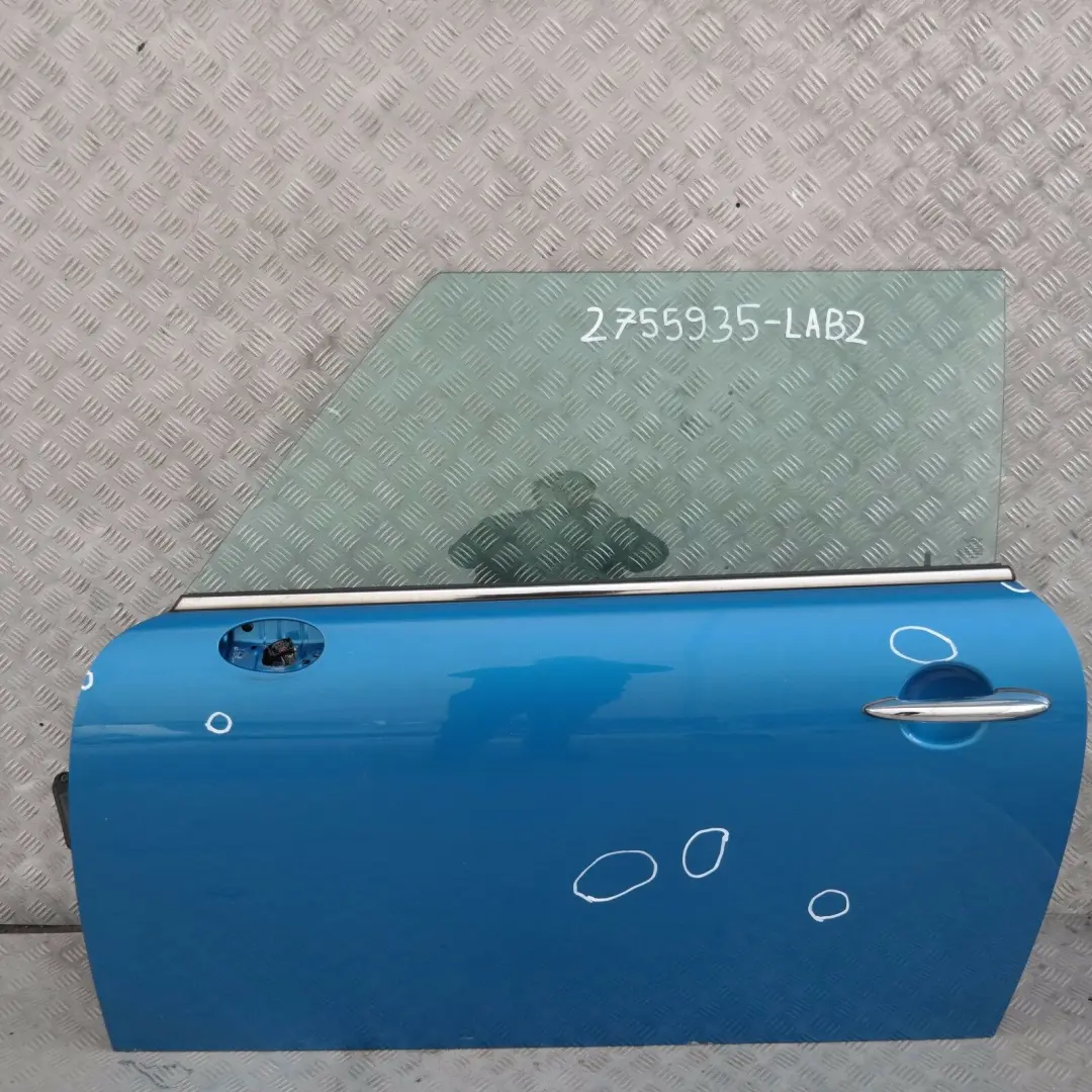 Drzwi lewe Laser Blue A59 do MINI Cooper R55 R56 o numerze 2755935 MINI Cooper R55 R56 Drzwi lewe Laser Blue A59 - SKU 2755935-LAB2 - Numer Części 2755935