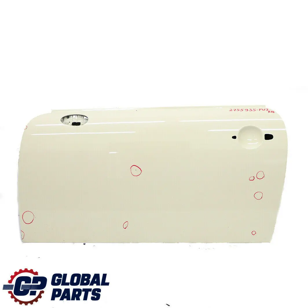 Porta Anteriore Sinistra Pepe Bianco - 850 per Mini Cooper 3 R55 R56 R57 R58 R59 con numero di parte 2755935 Mini Cooper 3 R55 R56 R57 R58 R59 Porta Anteriore Sinistra Pepe Bianco - 850 - SKU 2755935-PW3 - Numero di parte 2755935