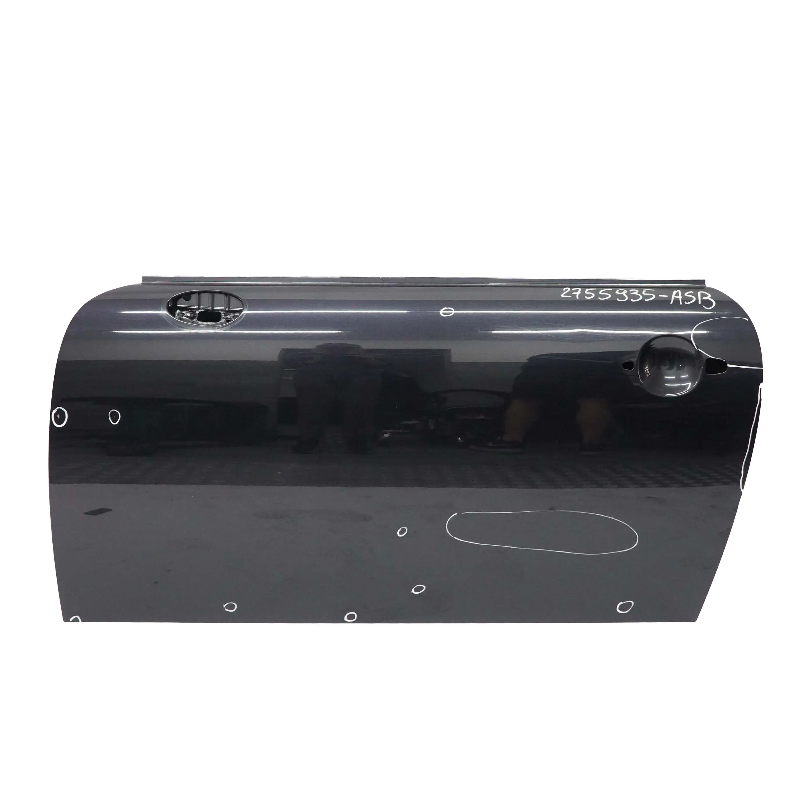 Mini Cooper R55 R56 R57 R58 R59 Porte Avant gauche, Astro Black Metallic - A25