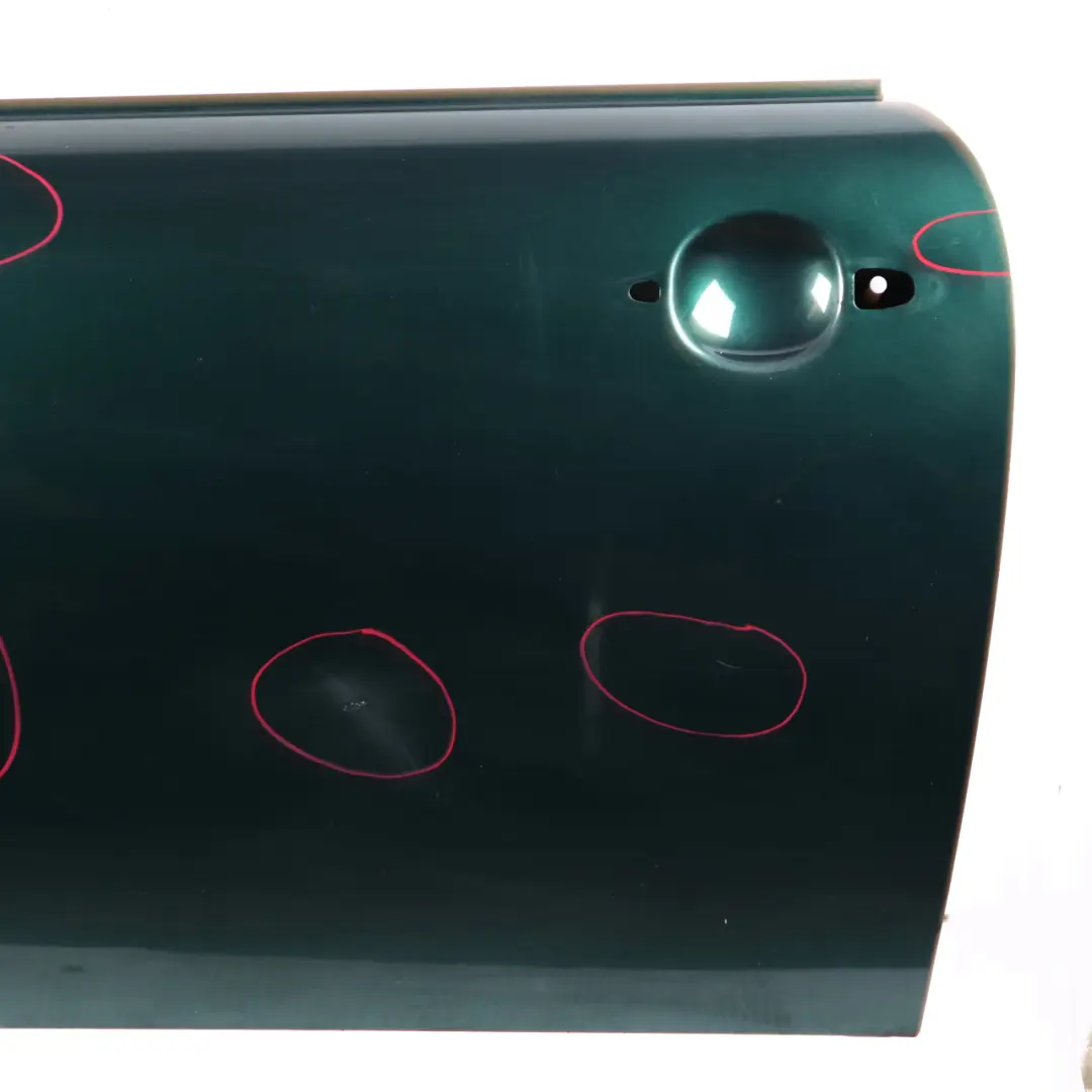 Door Front Left N/S British Racing Green - A67 to Mini Cooper R55 R56 R57 R58 R59 with Part number 2755935 Mini Cooper R55 R56 R57 R58 R59 Door Front Left N/S British Racing Green - A67 - SKU 2755935-BRG - Part number 2755935