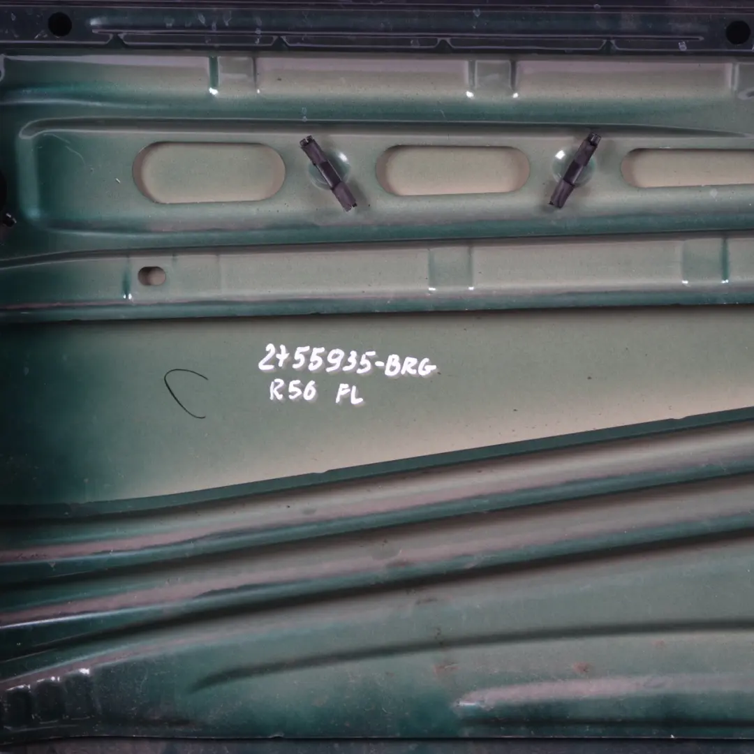 Door Front Left N/S British Racing Green - A67 to Mini Cooper R55 R56 R57 R58 R59 with Part number 2755935 Mini Cooper R55 R56 R57 R58 R59 Door Front Left N/S British Racing Green - A67 - SKU 2755935-BRG - Part number 2755935