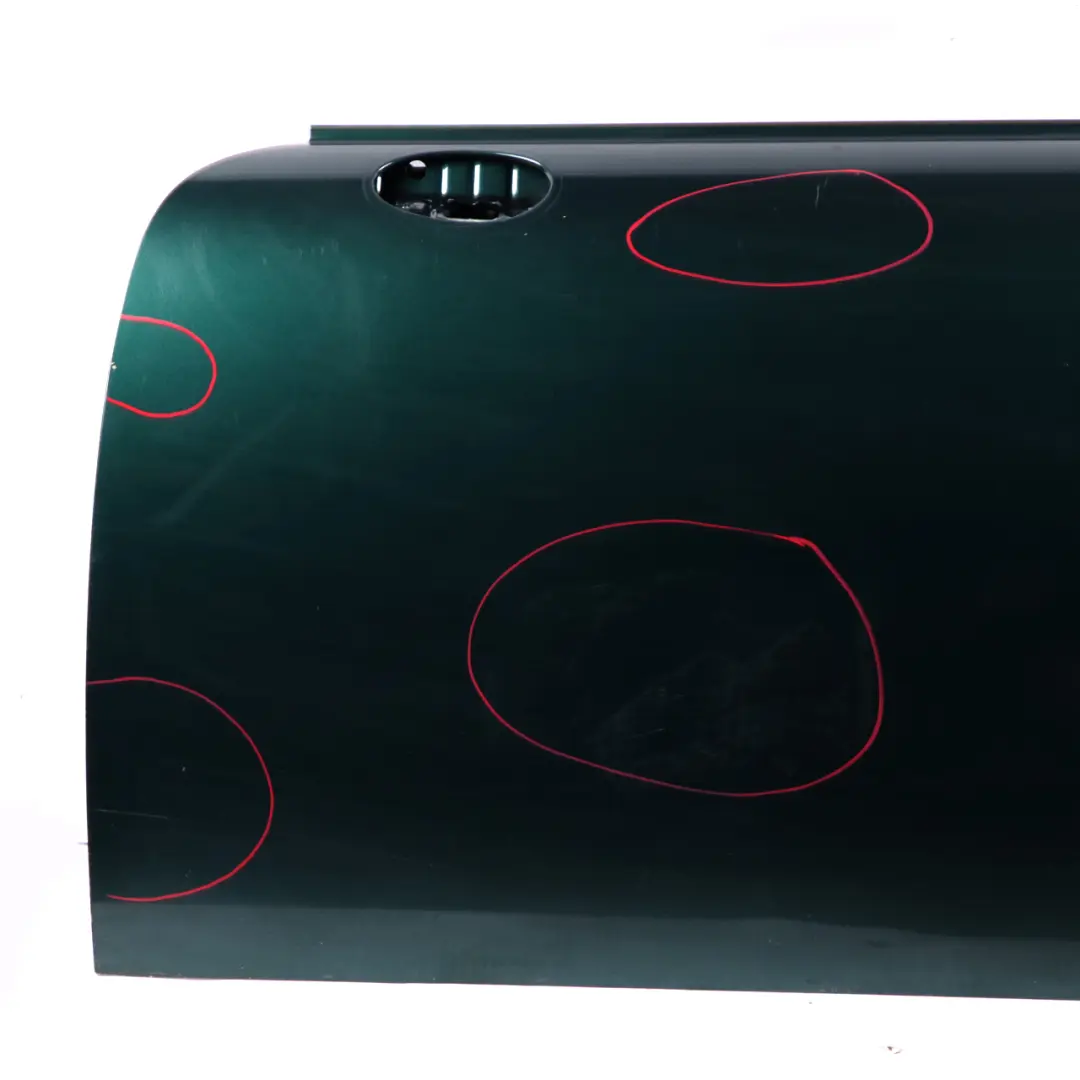 Door Front Left N/S British Racing Green - A67 to Mini Cooper R55 R56 R57 R58 R59 with Part number 2755935 Mini Cooper R55 R56 R57 R58 R59 Door Front Left N/S British Racing Green - A67 - SKU 2755935-BRG - Part number 2755935