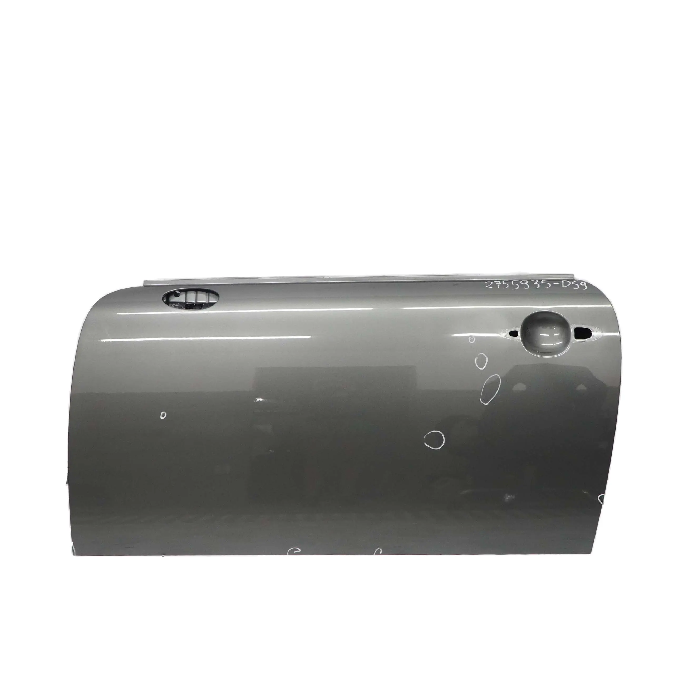 Mini R55 Puerta Delantera Izquierda Tapa Panel Plata Oscuro Metalizado 871