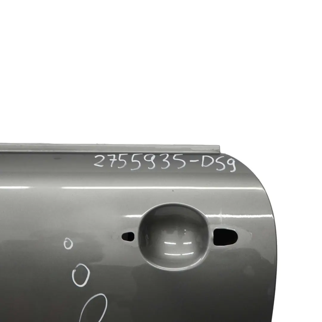 Door Front Left N/S Cover Panel R55 R57 Dark Silver Metallic - 871 to Mini R55 with Part number 2755935 Mini R55 Door Front Left N/S Cover Panel R55 R57 Dark Silver Metallic - 871 - SKU 2755935-DS9 - Part number 2755935