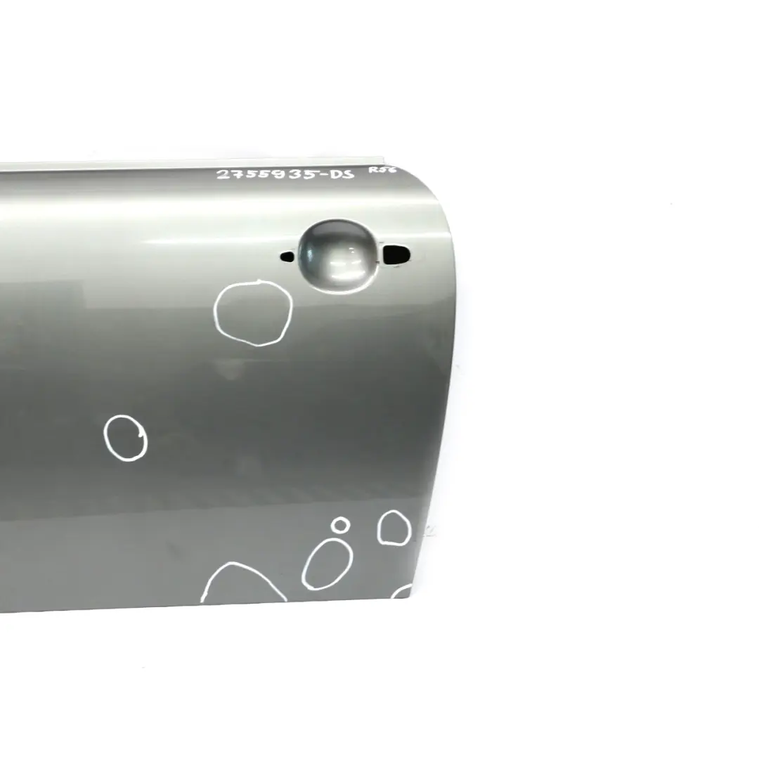 Puerta Delantera Izquierda Plata Oscuro Metalizado 871 para Mini R55 R56 R57 R58 R59 con número de pieza 2755935 Mini R55 R56 R57 R58 R59 Puerta Delantera Izquierda Plata Oscuro Metalizado 871 - SKU 2755935-DS - Número de pieza 2755935