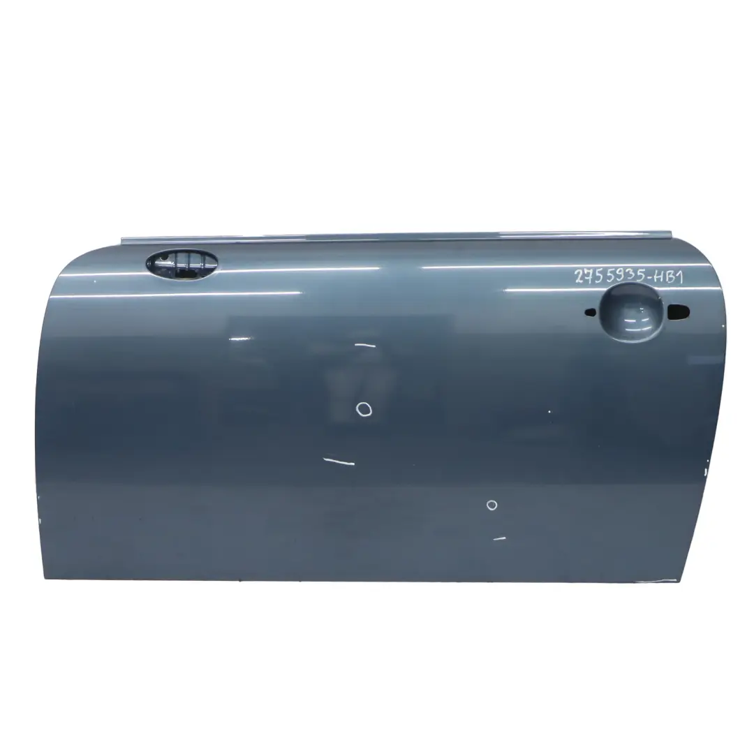 Puerta Delantera Izquierda Tapa Panel R55 R57 Horizon Blue Metallic A93 para Mini R56 con número de pieza 2755935 Mini R56 Puerta Delantera Izquierda Tapa Panel R55 R57 Horizon Blue Metallic A93 - SKU 2755935-HB1 - Número de pieza 2755935