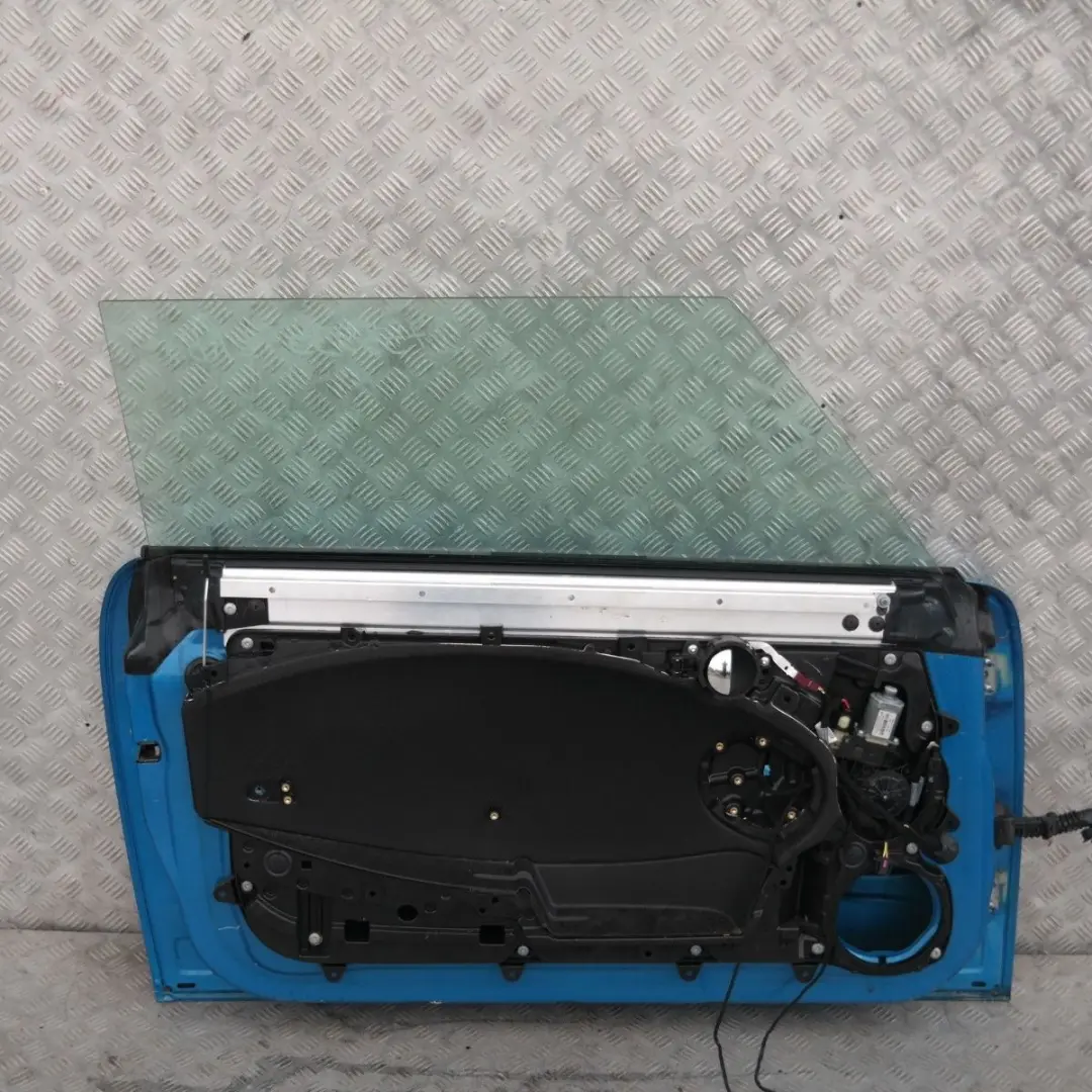 Door front left N/S Laser Blue Metallic to BMW MINI Cooper 3 R55 R56 R57 R58 R59 with Part number 2755935 BMW MINI Cooper 3 R55 R56 R57 R58 R59 Door front left N/S Laser Blue Metallic - SKU 2755935-LAB3 - Part number 2755935