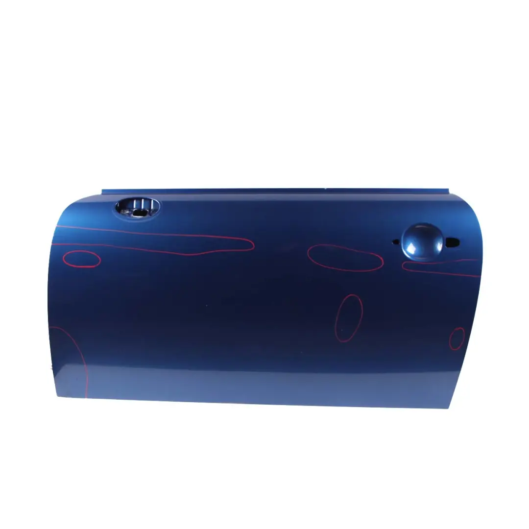 Door Front Left N/S Trim Panel Cover R55 R57 Lightning Blue - A63 to Mini R56 with Part number 2755935 Mini R56 Door Front Left N/S Trim Panel Cover R55 R57 Lightning Blue - A63 - SKU 2755935-LB8 - Part number 2755935