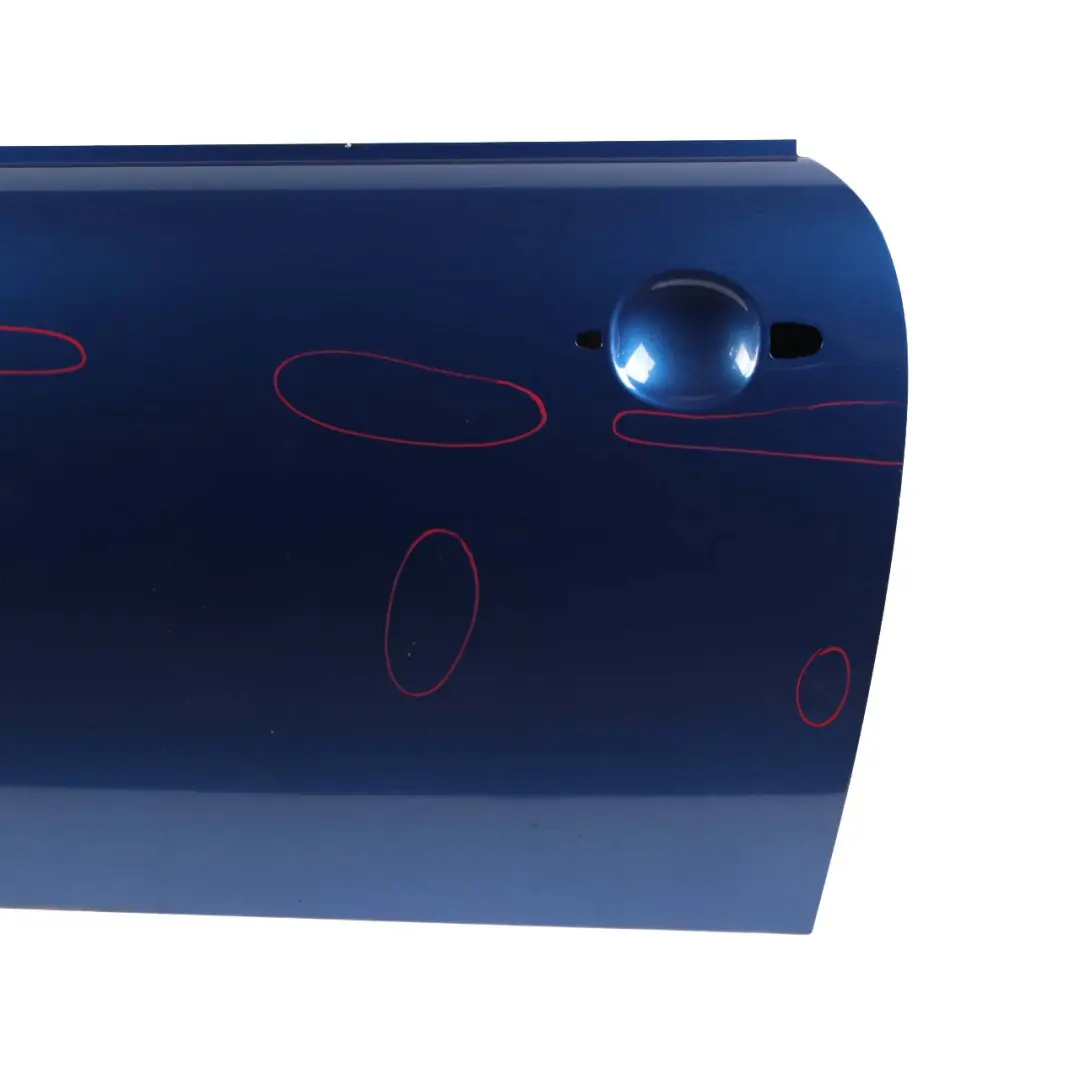 Door Front Left N/S Trim Panel Cover R55 R57 Lightning Blue - A63 to Mini R56 with Part number 2755935 Mini R56 Door Front Left N/S Trim Panel Cover R55 R57 Lightning Blue - A63 - SKU 2755935-LB8 - Part number 2755935