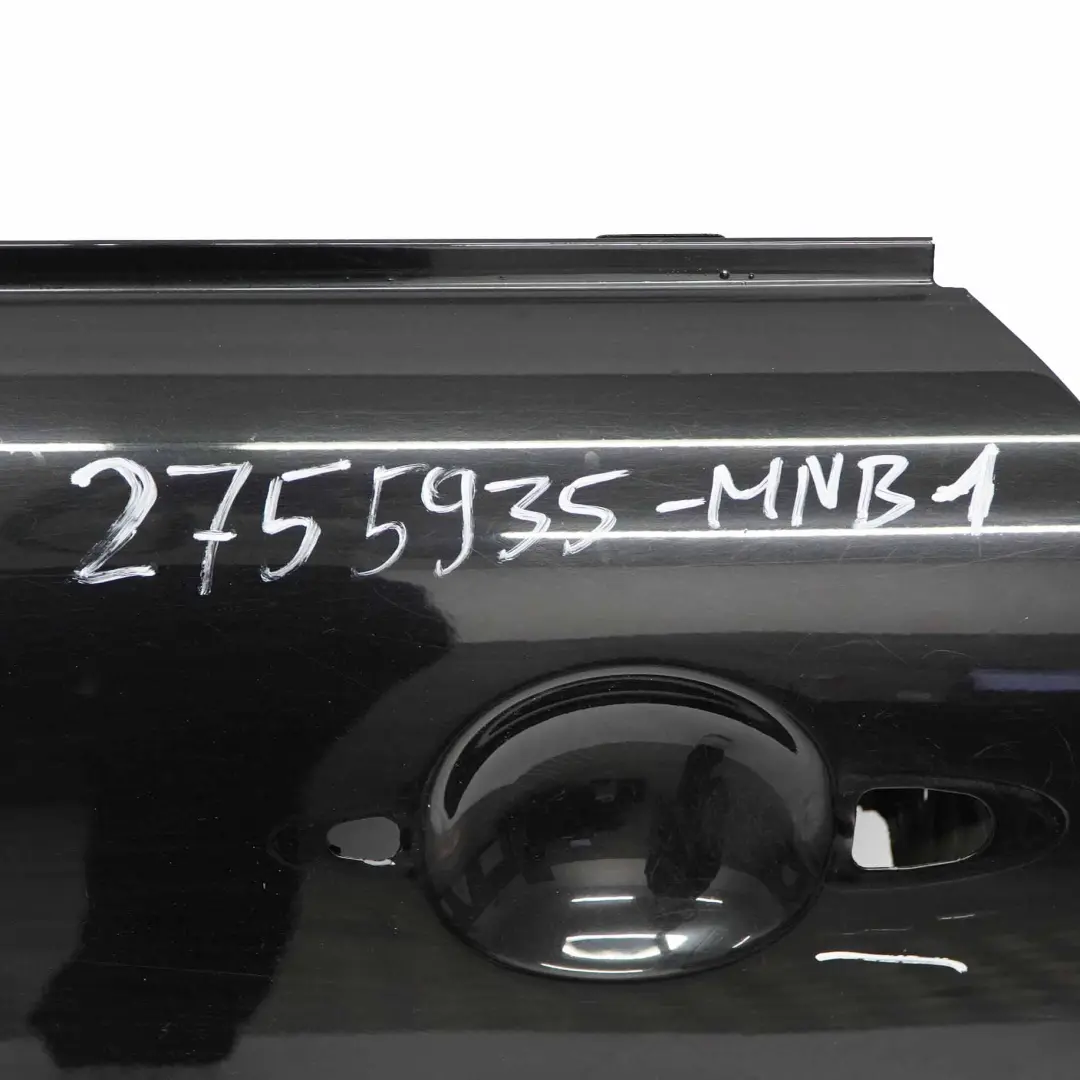 Mini Cooper R55 R56 R57 R58 R59 Door Front Left N/S Midnight Black Metallic A94 - SKU 2755935-MNB1 - Part number 2755935