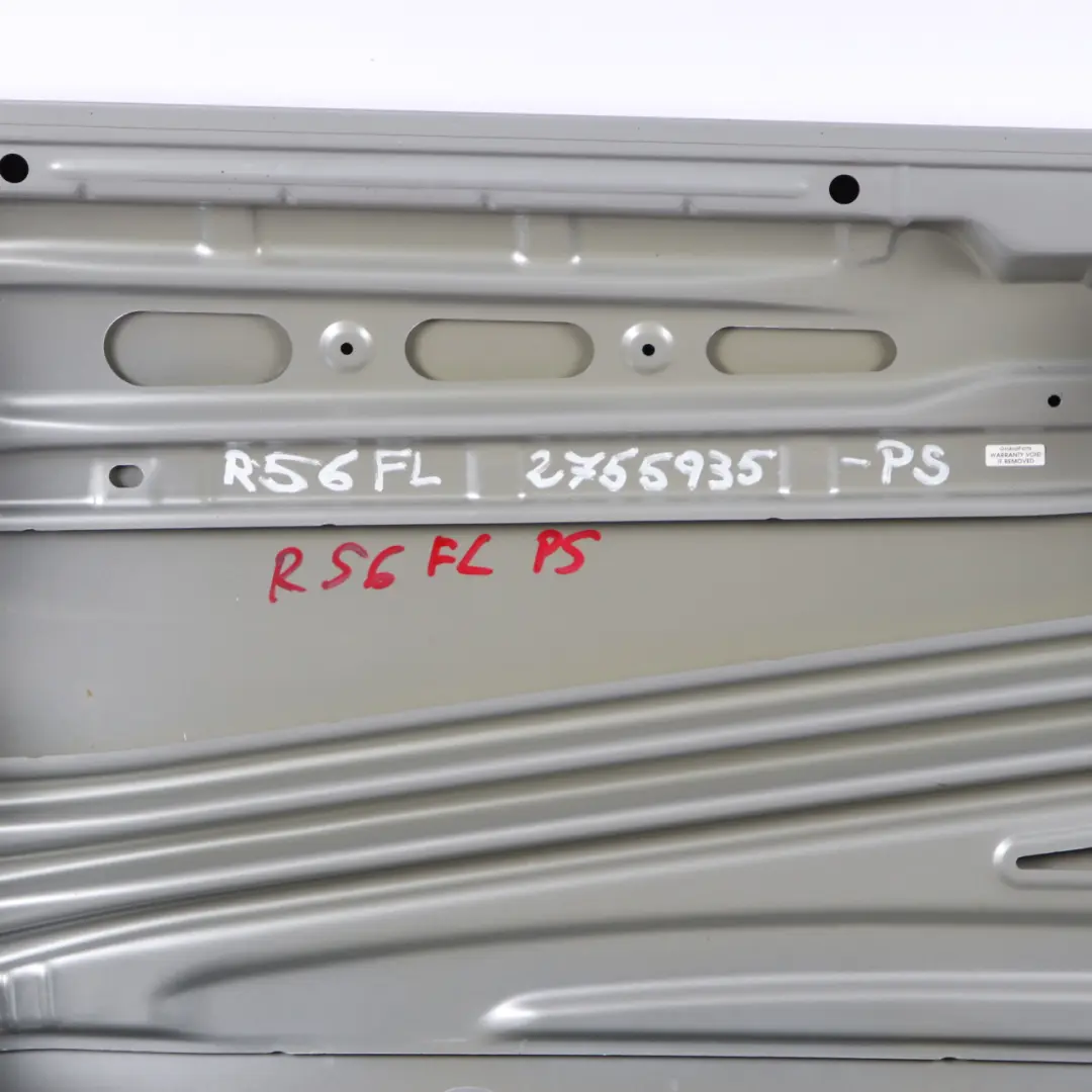 Door Front Left N/S Pure Silver - 900 to Mini Cooper R55 R56 R57 R58 R59 with Part number 2755935 Mini Cooper R55 R56 R57 R58 R59 Door Front Left N/S Pure Silver - 900 - SKU 2755935-PS - Part number 2755935