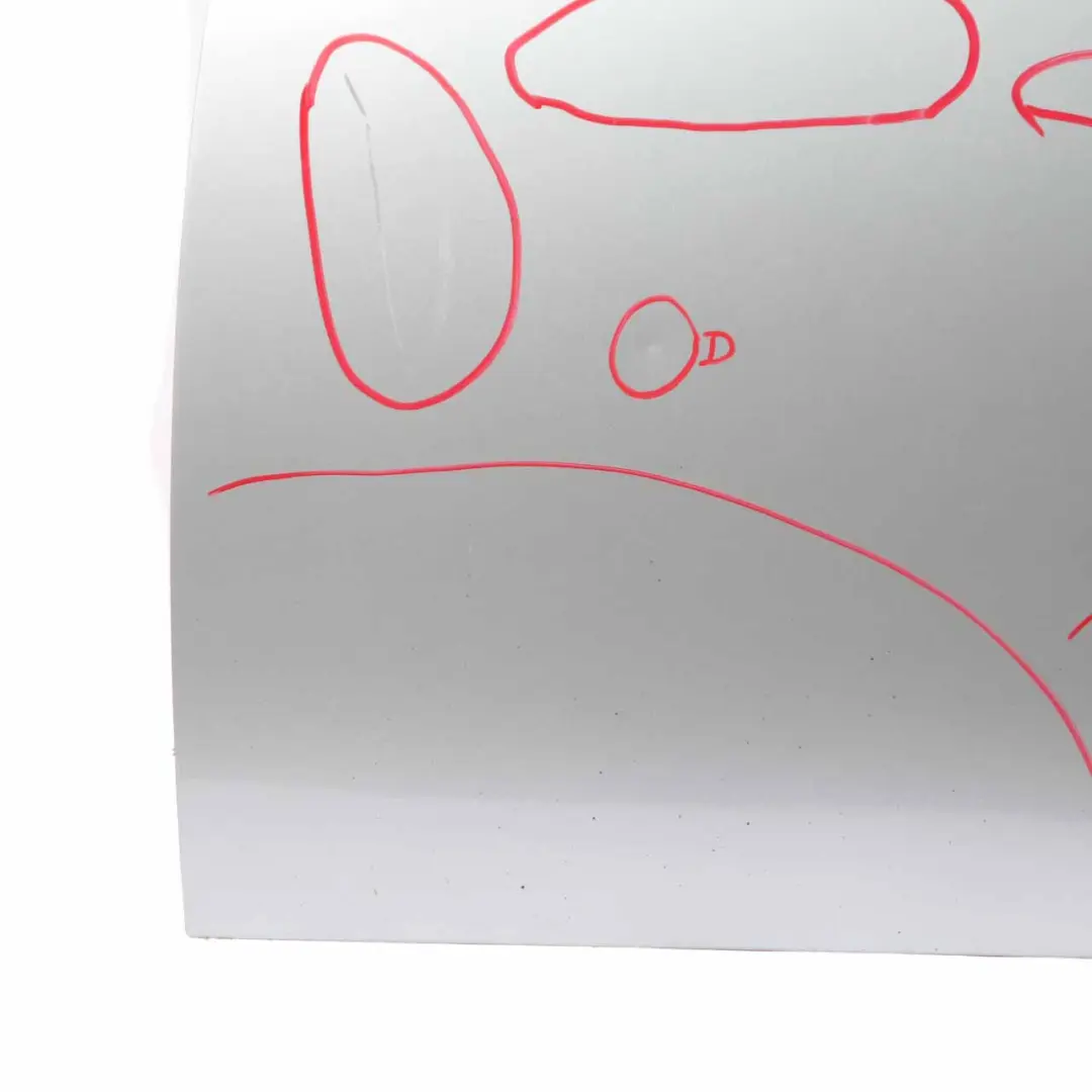 Mini Cooper R55 R56 R57 R58 R59 Door Front Left N/S Pure Silver - 900 - SKU 2755935-PS - Part number 2755935