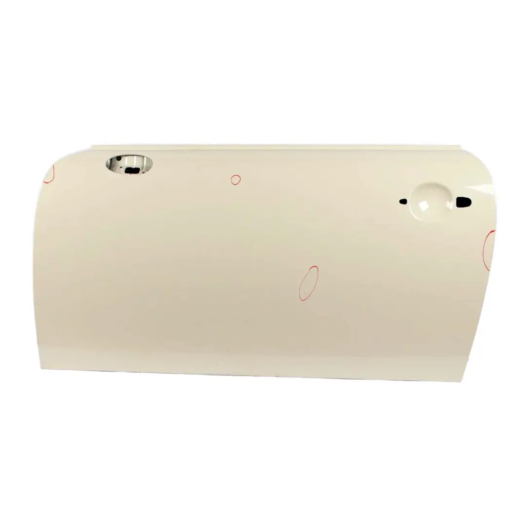 Door Front Left N/S Pepper White - 850 to Mini Cooper R55 R56 R57 R58 R59 with Part number 2755935 Mini Cooper R55 R56 R57 R58 R59 Door Front Left N/S Pepper White - 850 - SKU 2755935-PW4 - Part number 2755935