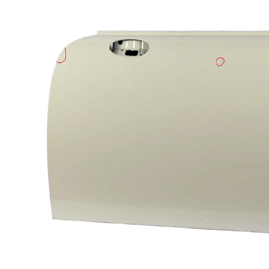 Door Front Left N/S Pepper White - 850 to Mini Cooper R55 R56 R57 R58 R59 with Part number 2755935 Mini Cooper R55 R56 R57 R58 R59 Door Front Left N/S Pepper White - 850 - SKU 2755935-PW4 - Part number 2755935