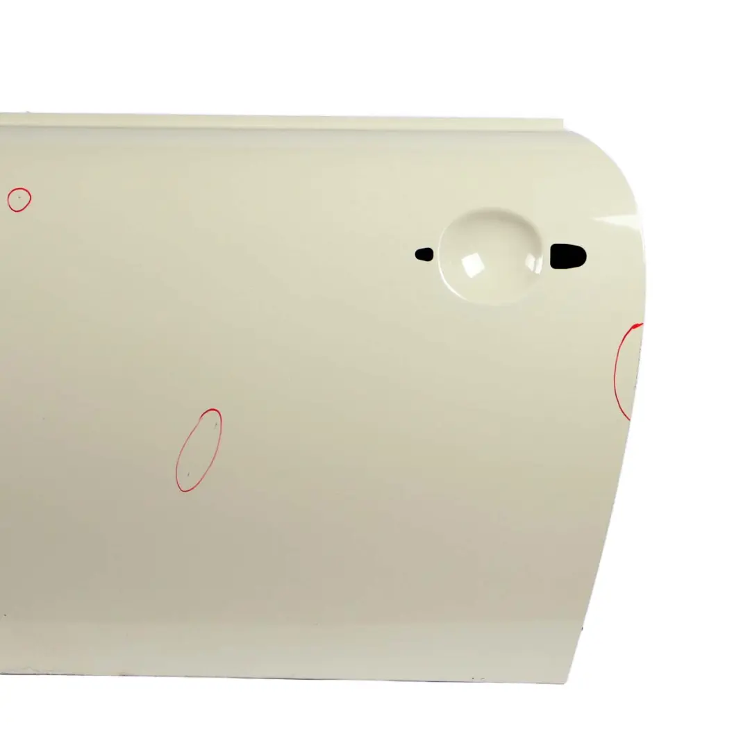 Door Front Left N/S Pepper White - 850 to Mini Cooper R55 R56 R57 R58 R59 with Part number 2755935 Mini Cooper R55 R56 R57 R58 R59 Door Front Left N/S Pepper White - 850 - SKU 2755935-PW4 - Part number 2755935