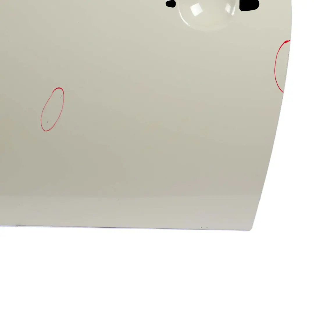 Door Front Left N/S Pepper White - 850 to Mini Cooper R55 R56 R57 R58 R59 with Part number 2755935 Mini Cooper R55 R56 R57 R58 R59 Door Front Left N/S Pepper White - 850 - SKU 2755935-PW4 - Part number 2755935