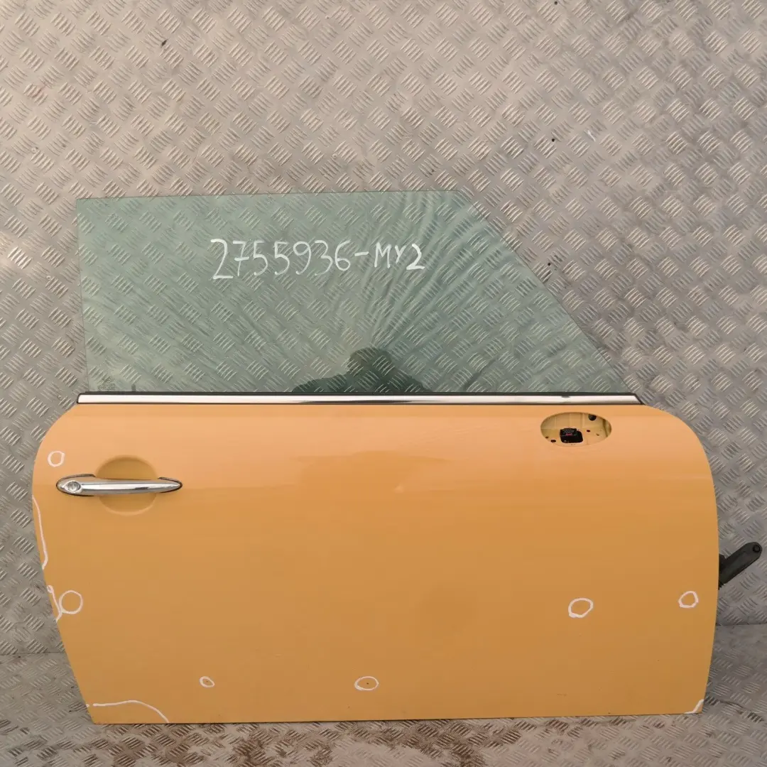 Mini Cooper R55 R56 R57 R58 Co-Pilote Porte avant Droite Mellow Yellow Jaune - SKU 2755936-MY2 - Numéro de pièce 2755936