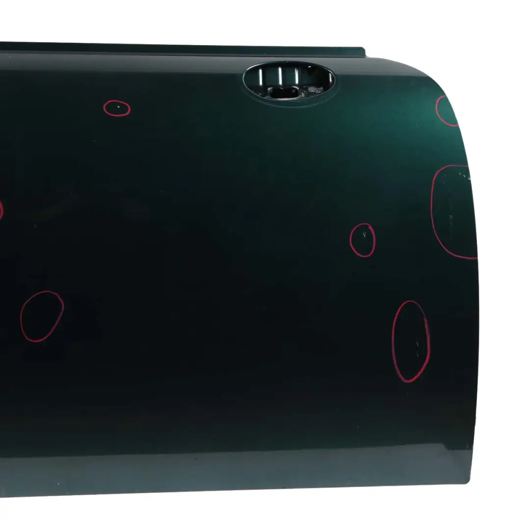 Door Front Right O/S Cover Panel R55 R57 British Racing Green - A67 to Mini R56 with Part number 2755936 Mini R56 Door Front Right O/S Cover Panel R55 R57 British Racing Green - A67 - SKU 2755936-BRG8 - Part number 2755936
