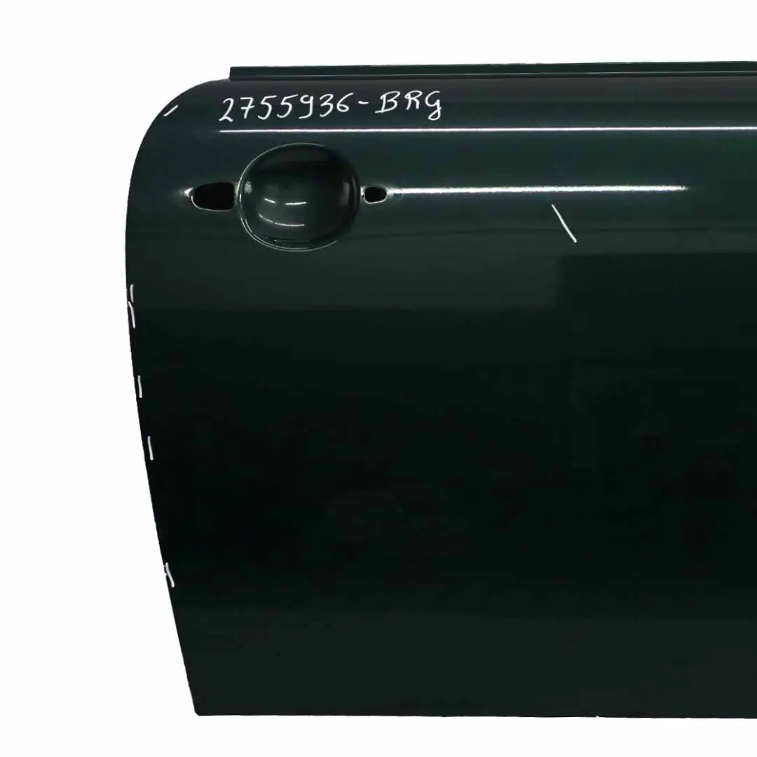 Puerta Delantera Derecha Tapa Panel R55 R57 British Racing Green - A67 para Mini R56 con número de pieza 2755936 Mini R56 Puerta Delantera Derecha Tapa Panel R55 R57 British Racing Green - A67 - SKU 2755936-BRG - Número de pieza 2755936