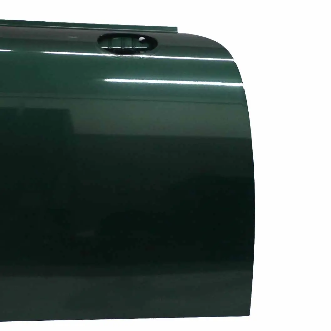 Door Front Right O/S Cover Panel R55 R57 British Racing Green - A67 to Mini R56 with Part number 2755936 Mini R56 Door Front Right O/S Cover Panel R55 R57 British Racing Green - A67 - SKU 2755936-BRG - Part number 2755936