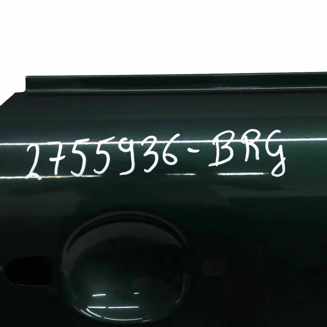 Mini R56 Puerta Delantera Derecha Tapa Panel R55 R57 British Racing Green - A67 - SKU 2755936-BRG - Número de pieza 2755936