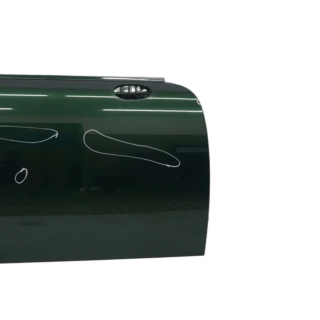 Door Front Right O/S R55 R57 R58 British Racing Green II Metallic - B22 to Mini R56 with Part number 2755936 Mini R56 Door Front Right O/S R55 R57 R58 British Racing Green II Metallic - B22 - SKU 2755936-BRGII - Part number 2755936