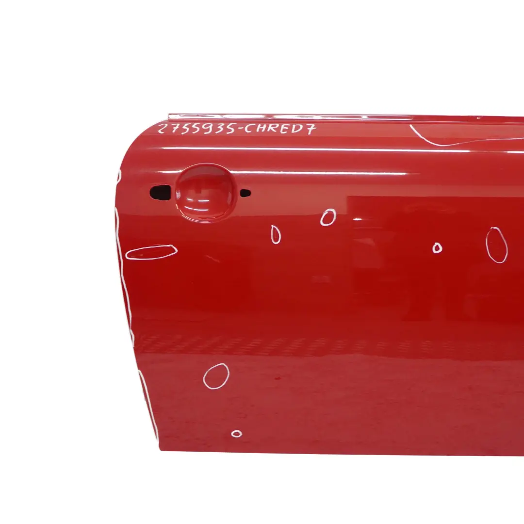 Door Front Right O/S Chili Red - 851 to Mini Cooper R55 R56 R57 R58 R59 7 with Part number 2755936 Mini Cooper R55 R56 R57 R58 R59 7 Door Front Right O/S Chili Red - 851 - SKU 2755936-CHRED7 - Part number 2755936