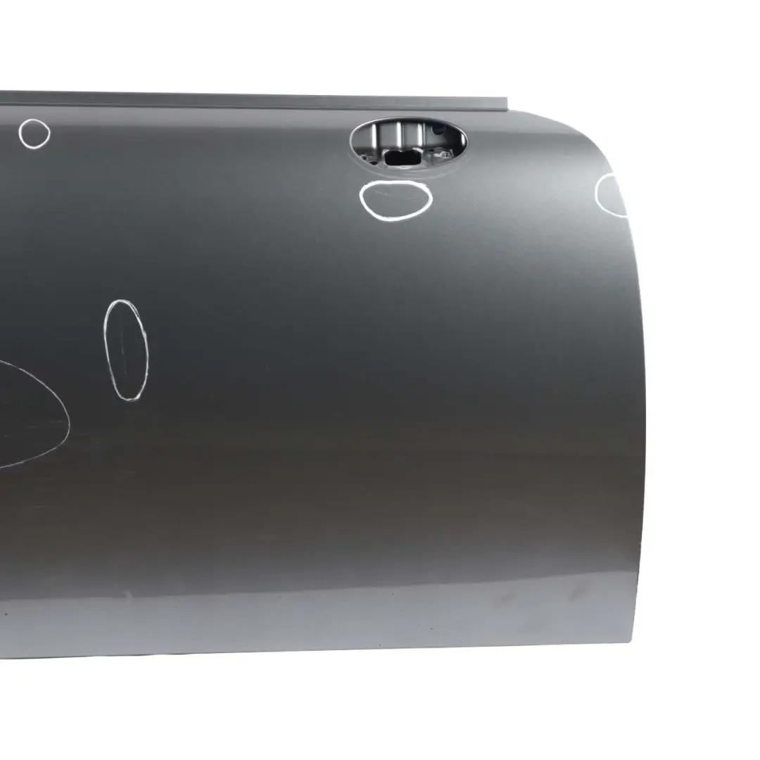Door Front Right O/S Dark Silver Metallic 871 to Mini Cooper R55 R56 R57 R58 R59 with Part number 2755936 Mini Cooper R55 R56 R57 R58 R59 Door Front Right O/S Dark Silver Metallic 871 - SKU 2755936-DS2 - Part number 2755936