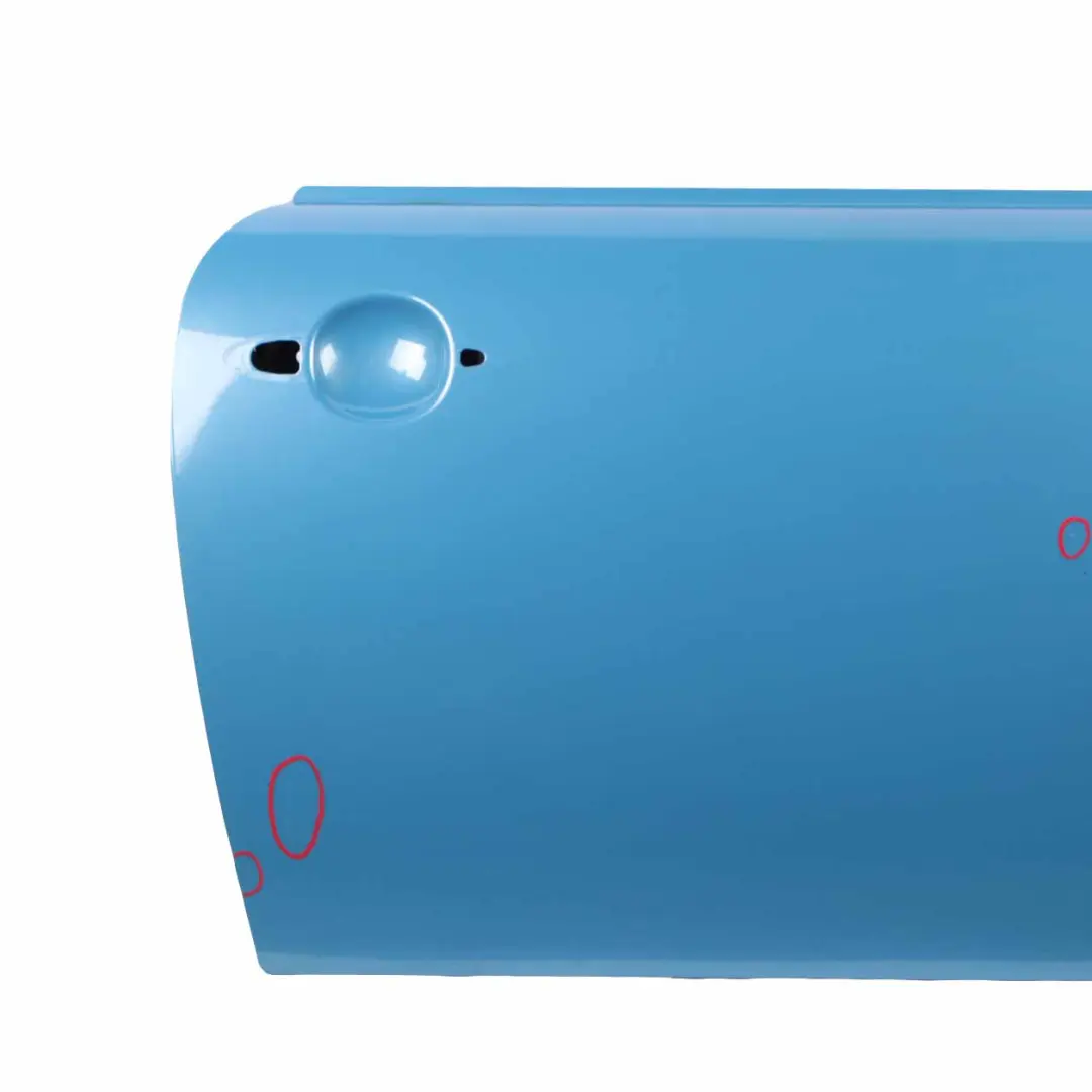 Door Front Right O/S R55 R57 Kite Blue Metallic - B48 to Mini R56 with Part number 2755936 Mini R56 Door Front Right O/S R55 R57 Kite Blue Metallic - B48 - SKU 2755936-KBM - Part number 2755936